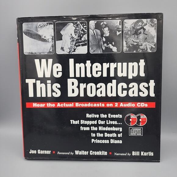 We Interrupt This Broadcast Relive the Events That Stopped Our Live & 2 CDs HC - Picture 1 of 16